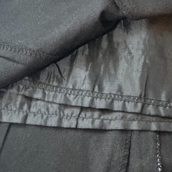 Pile Ou Face Paris Skirt Size 3 Gray Black Reptile Print Flared A Line Textured - Picture 6 of 14